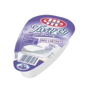 TWARÓG PÓŁTŁ, BEZ LAKTOZY MLEKOV  230G